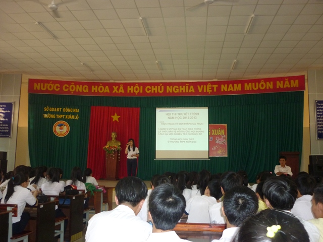 Thi thuyết trình năm học 2013